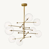 Lustre à Huit Bras en Verre Vauban 201cm