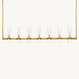 Lustre Linéaire en Acier Trianon 150cm