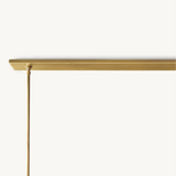 Lustre Linéaire en Acier Trianon 180cm