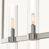 Lustre Linéaire en Acier Trianon 150cm
