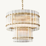 Lustre Rond à deux niveaux Brémont 56cm