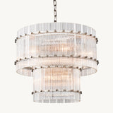 Lustre Rond à deux niveaux Brémont 56cm