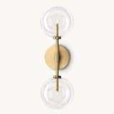 Applique Double en Verre Vauban