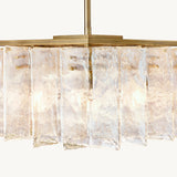 Lustre Rectangulaire en Verre Orsay 124cm