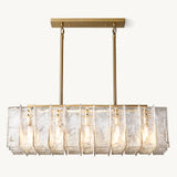 Lustre Rectangulaire en Verre Orsay 124cm