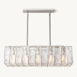 Lustre Rectangulaire en Verre Orsay 124cm