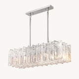 Lustre Rectangulaire en Verre Orsay 124cm
