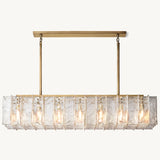 Lustre Rectangulaire en Verre Orsay 170cm