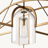 Grand Lustre Rond Méridienne 216cm