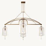 Grand Lustre Rond Méridienne 185cm