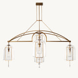 Grand Lustre Rond Méridienne 216cm