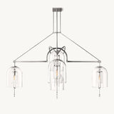 Grand Lustre Rond Méridienne 185cm
