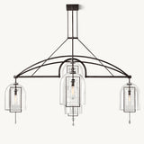 Grand Lustre Rond Méridienne 185cm