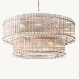 Lustre Rond à deux niveaux Brémont 152cm
