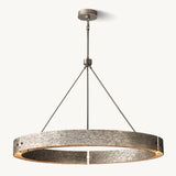 Lustre Rond en Laiton Élysée 152cm