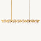 Lustre Rectangulaire Rouage 183cm