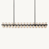 Lustre Rectangulaire Rouage 137cm