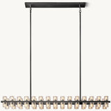 Lustre Rectangulaire Rouage 137cm