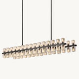Lustre Rectangulaire Rouage 137cm