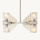 Lustre Rectangulaire Rouage 137cm