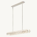 Lustre Rectangulaire Rouage 137cm