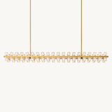 Lustre Rectangulaire Rouage 137cm