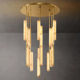 Lustre Bellmont en Albâtre Rond 102cm