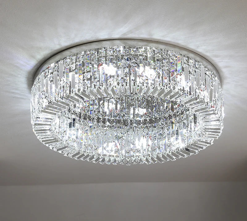 Plafonnier Design en Cristal "Luxury Light"