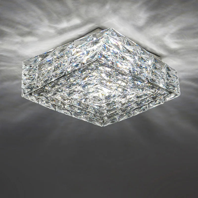 Plafonnier LED "Diamant étincelant"