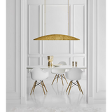 Lustre Linéaire en Laiton Marais 153cm