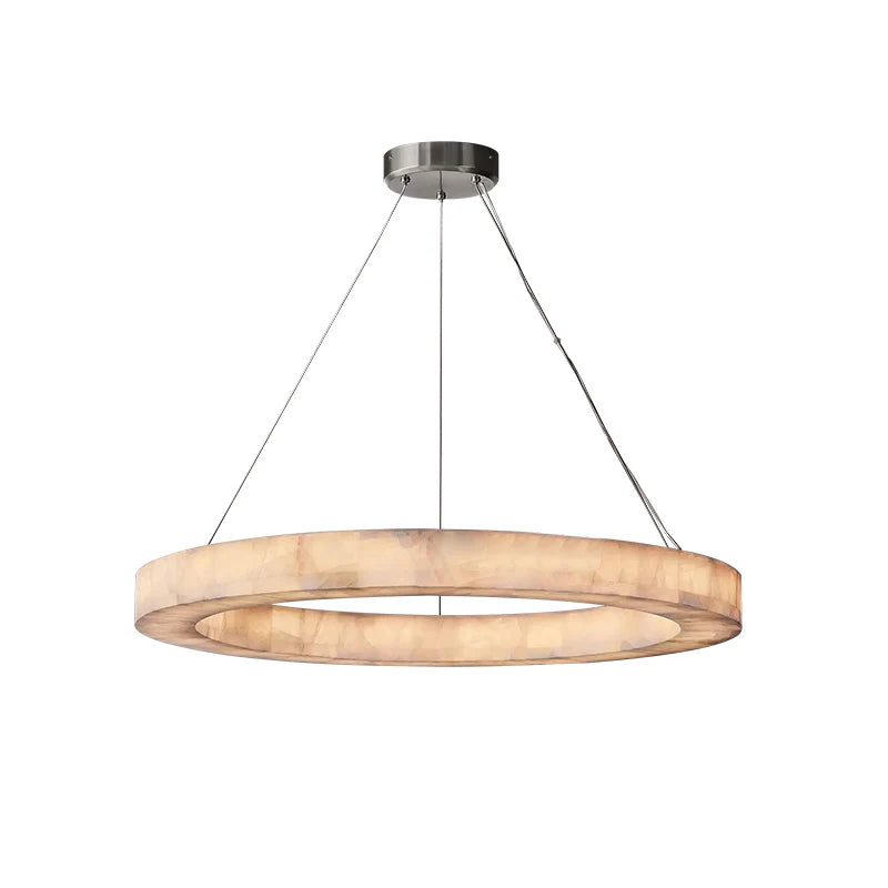 Lustre en Calcite Haut de Gamme "Opalys" S