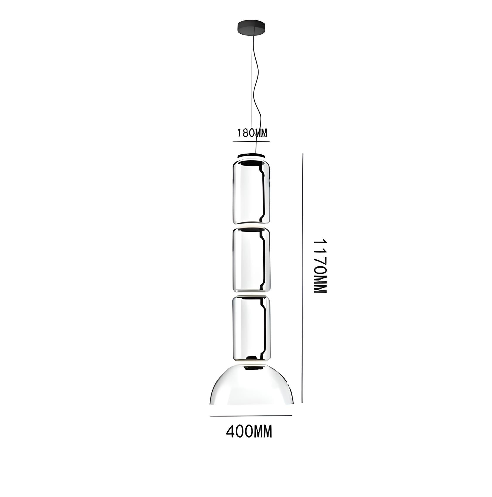 Suspension Design "Noctambule" par Konstantin Grcic