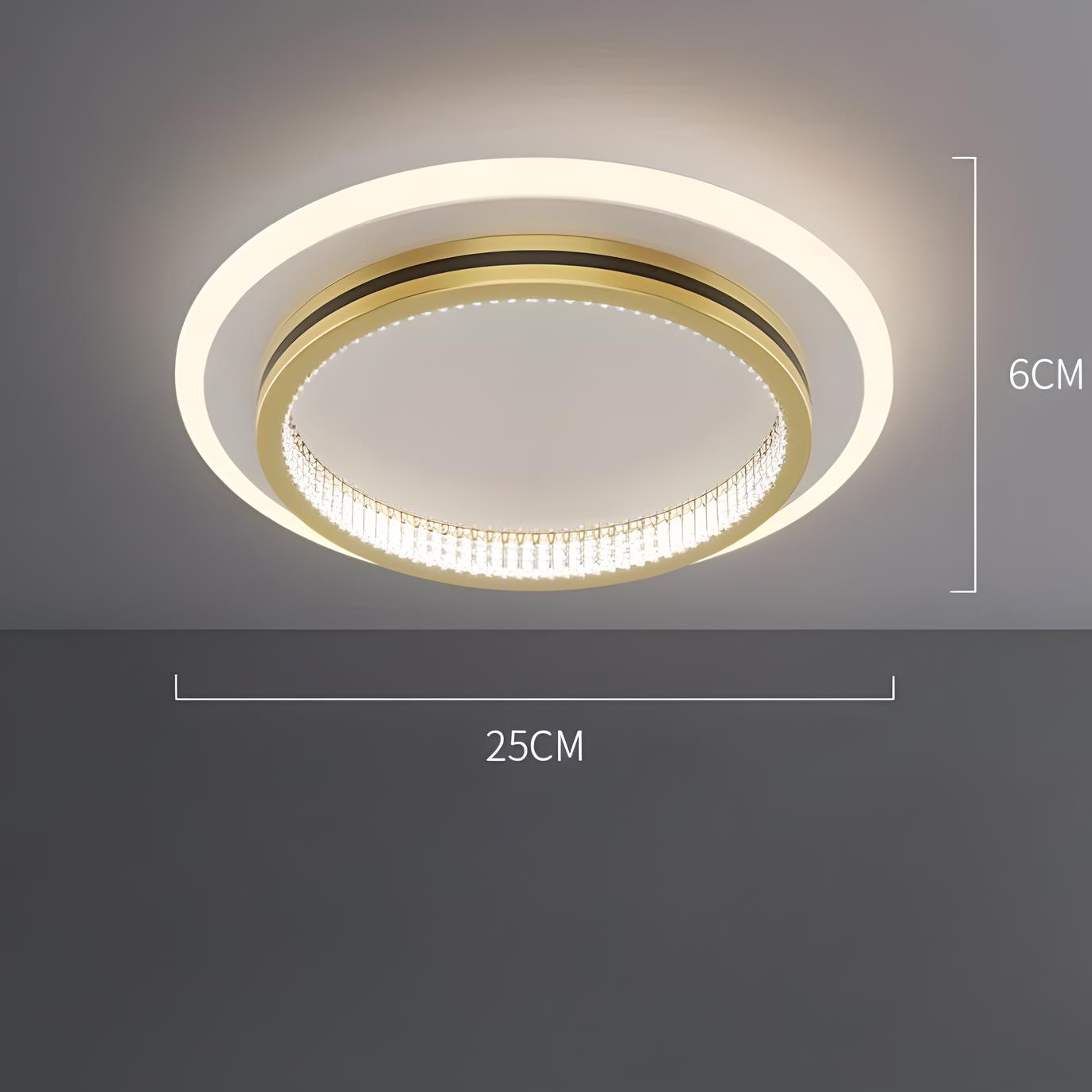 Plafonnier LED Design "Clarté Innovante"