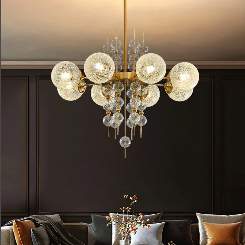 Lustre Moderne Doré "Creative Luxury"