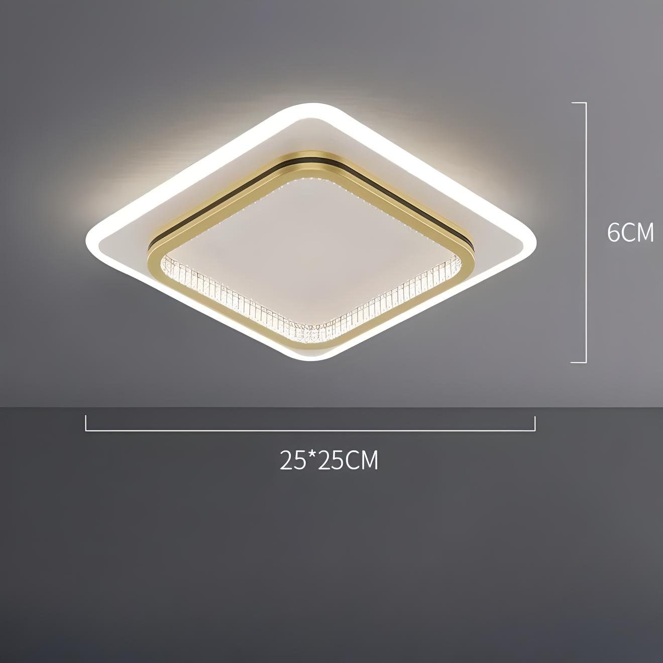 Plafonnier LED Design "Clarté Innovante"