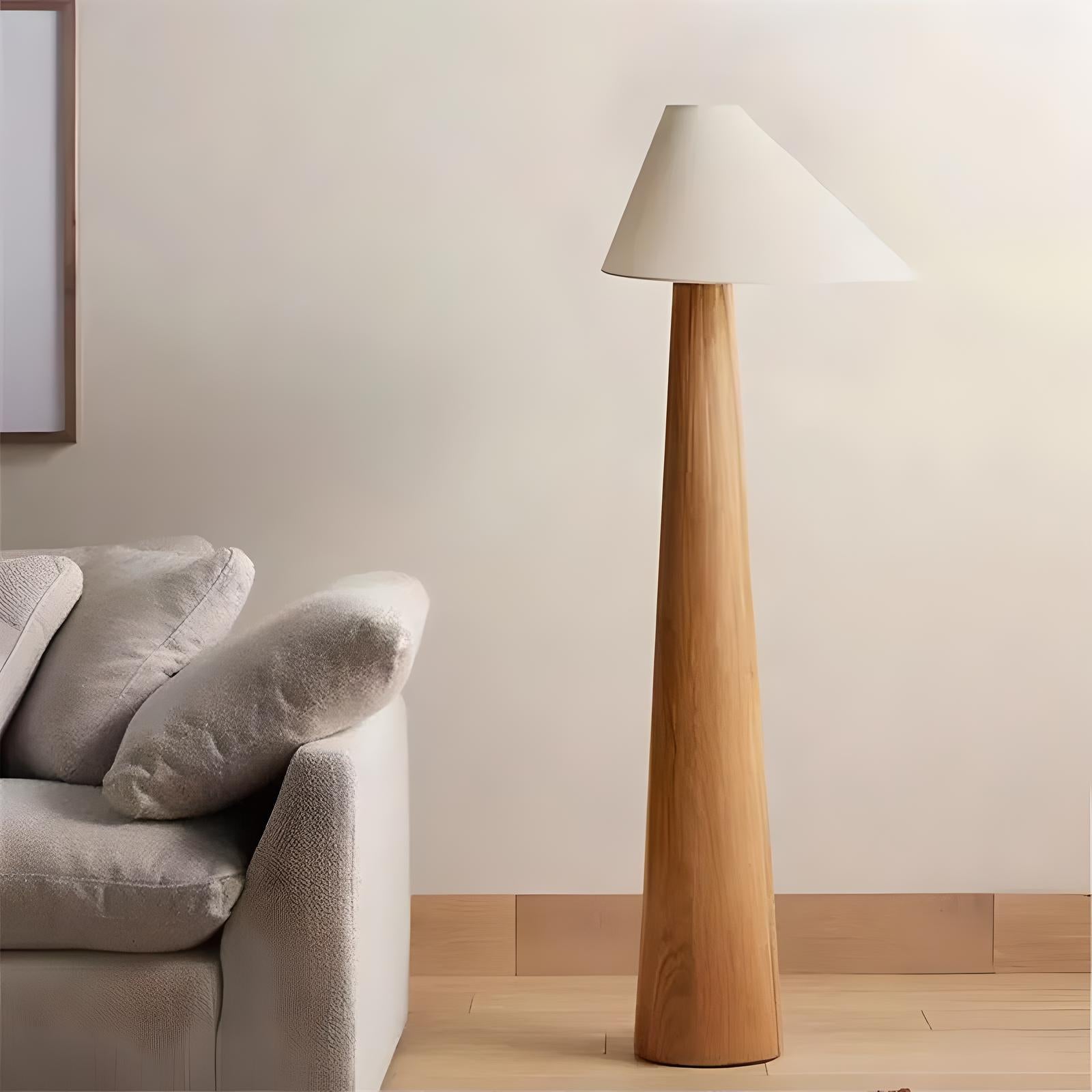 Lampadaire en Bois Design "Chêne Japonais"