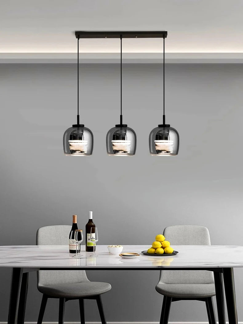 Suspension Design LED Minimaliste