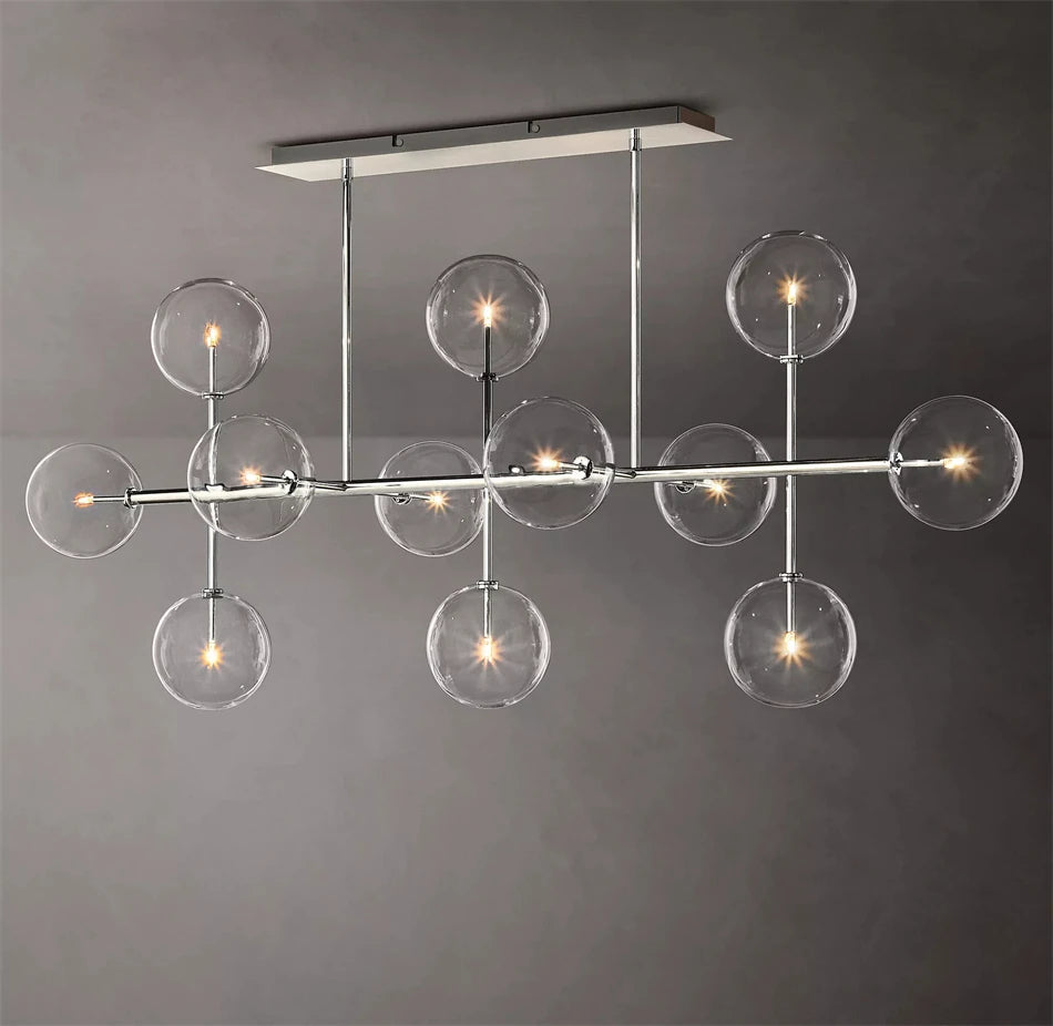 Lustre en Cristal Haut de Gamme "Minimaliste luxueux"