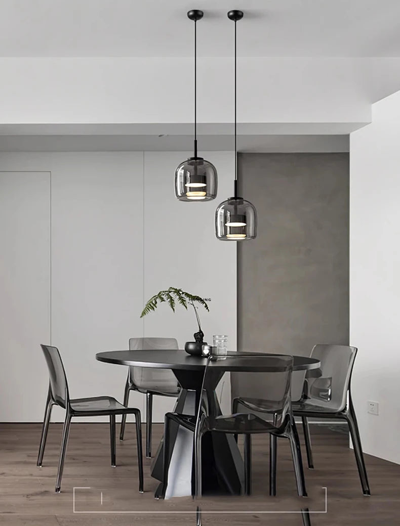 Suspension Design LED Minimaliste