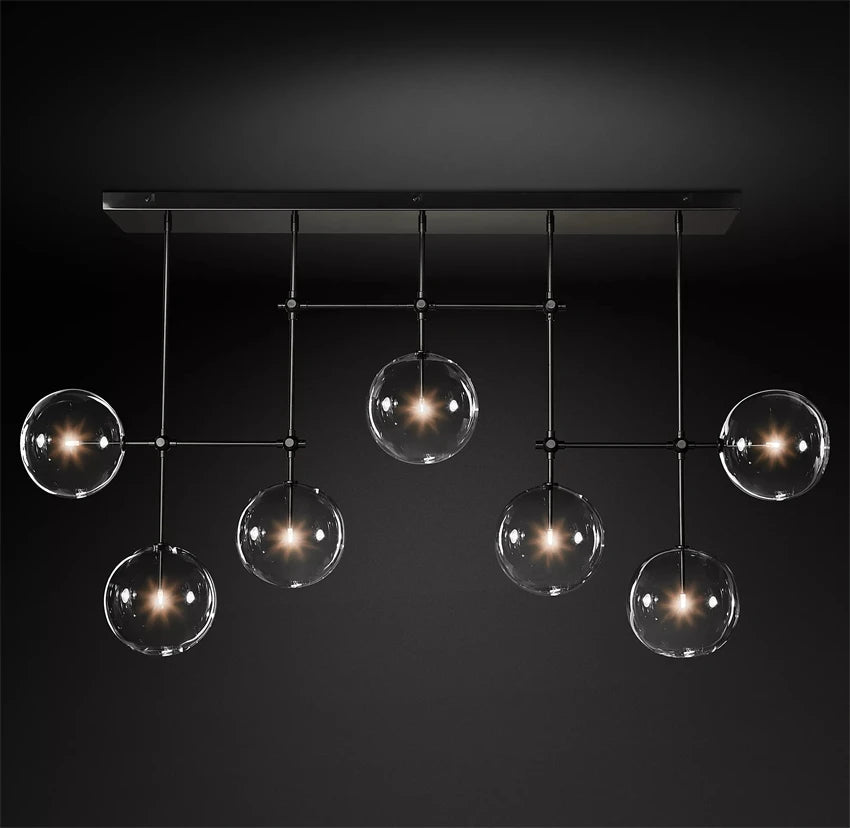 Lustre en Cristal Haut de Gamme "Minimaliste luxueux"