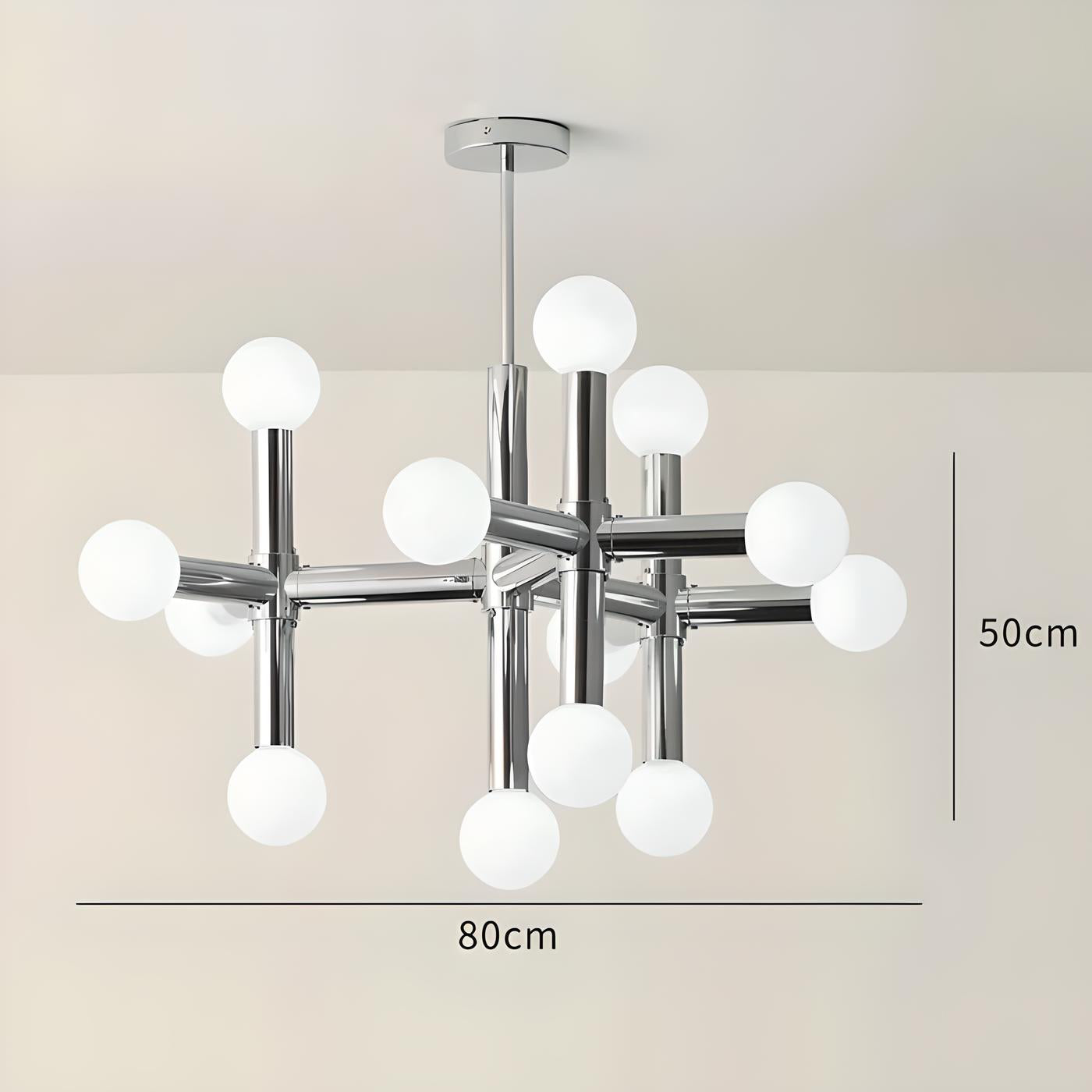 Lustre Design Italien 1970 "Sciolari" de Gaetano Sciolari