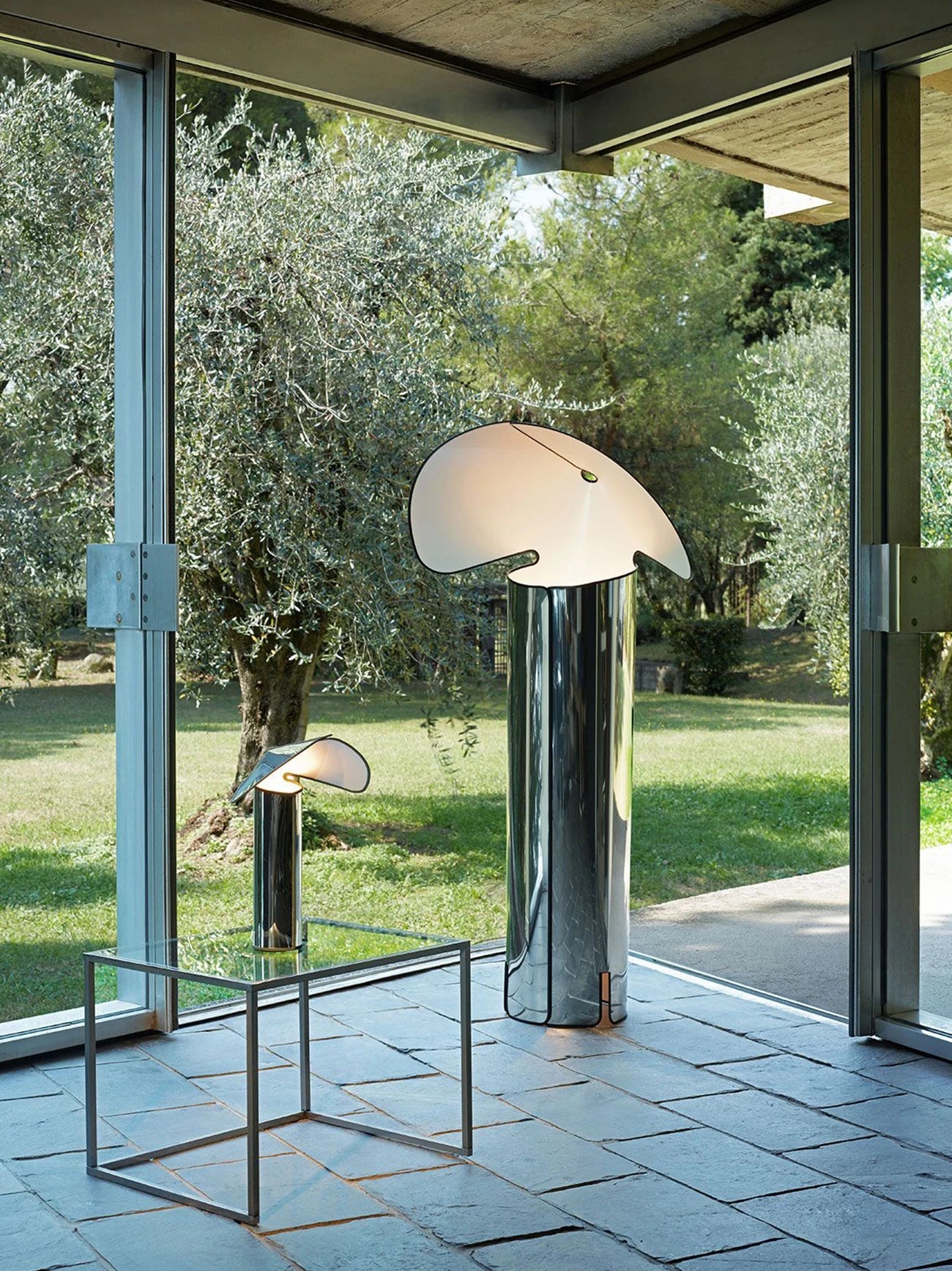 Lampadaire Design "Chiara" par Mario Bellini