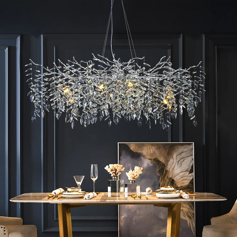 Lustre Haut de Gamme "Cristal Nordique"