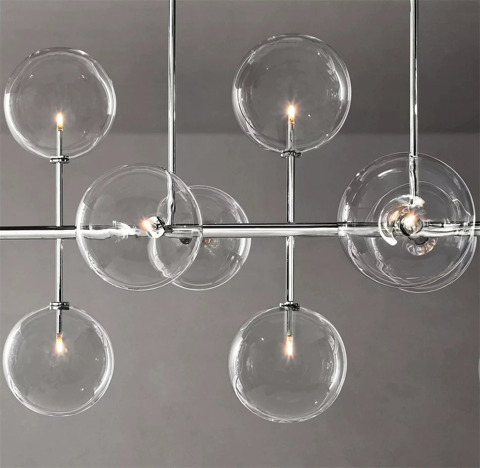 Lustre en Cristal Haut de Gamme "Minimaliste luxueux"