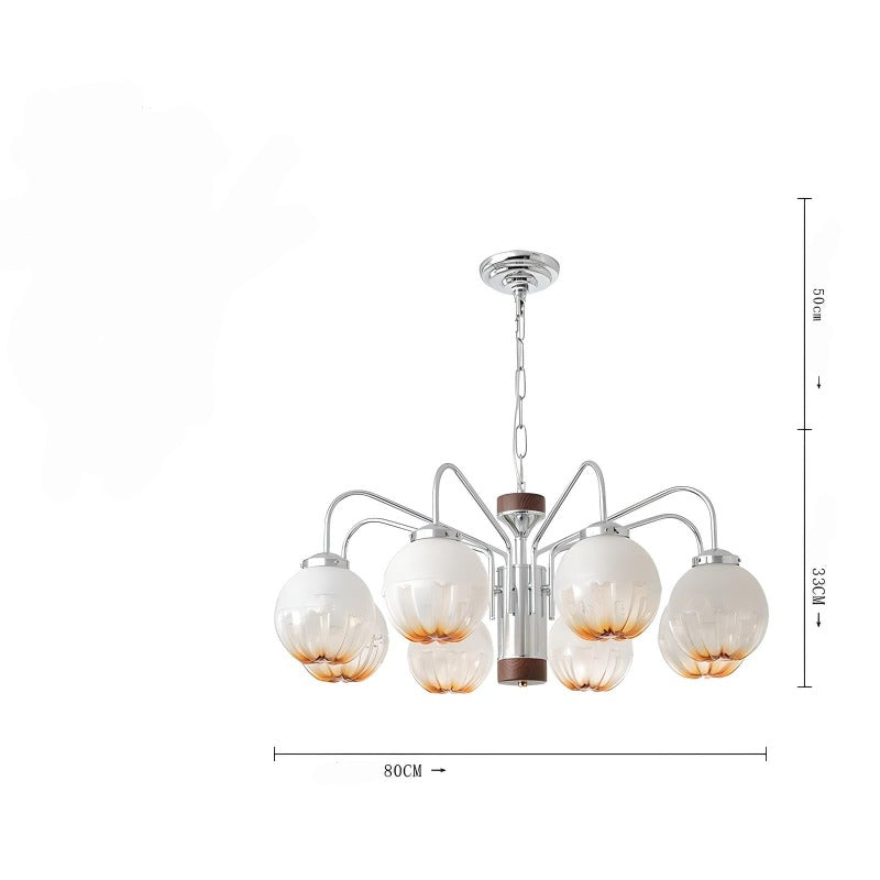 Lustre Moderne "Crème Médiéval"