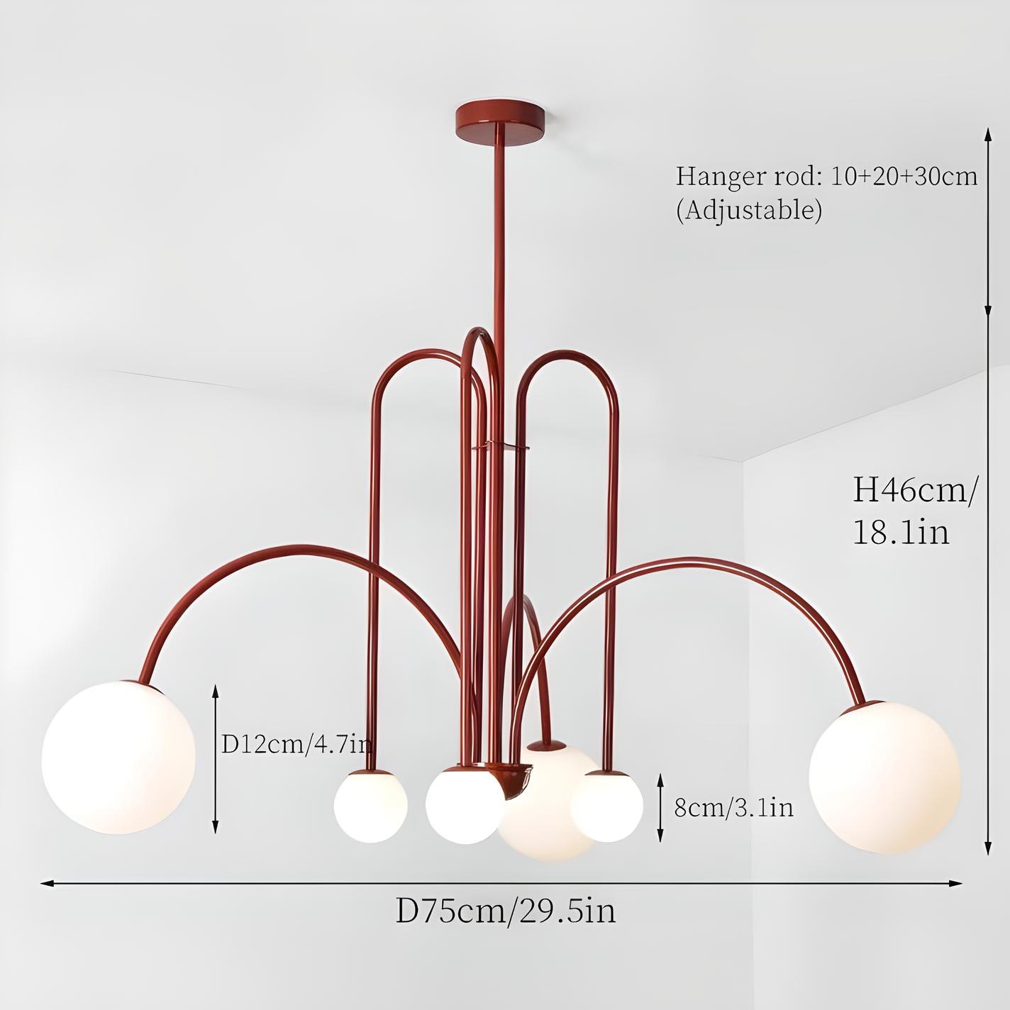 Lustre Design Italien "Élégance Contemporaine et Raffinement Artisanal"