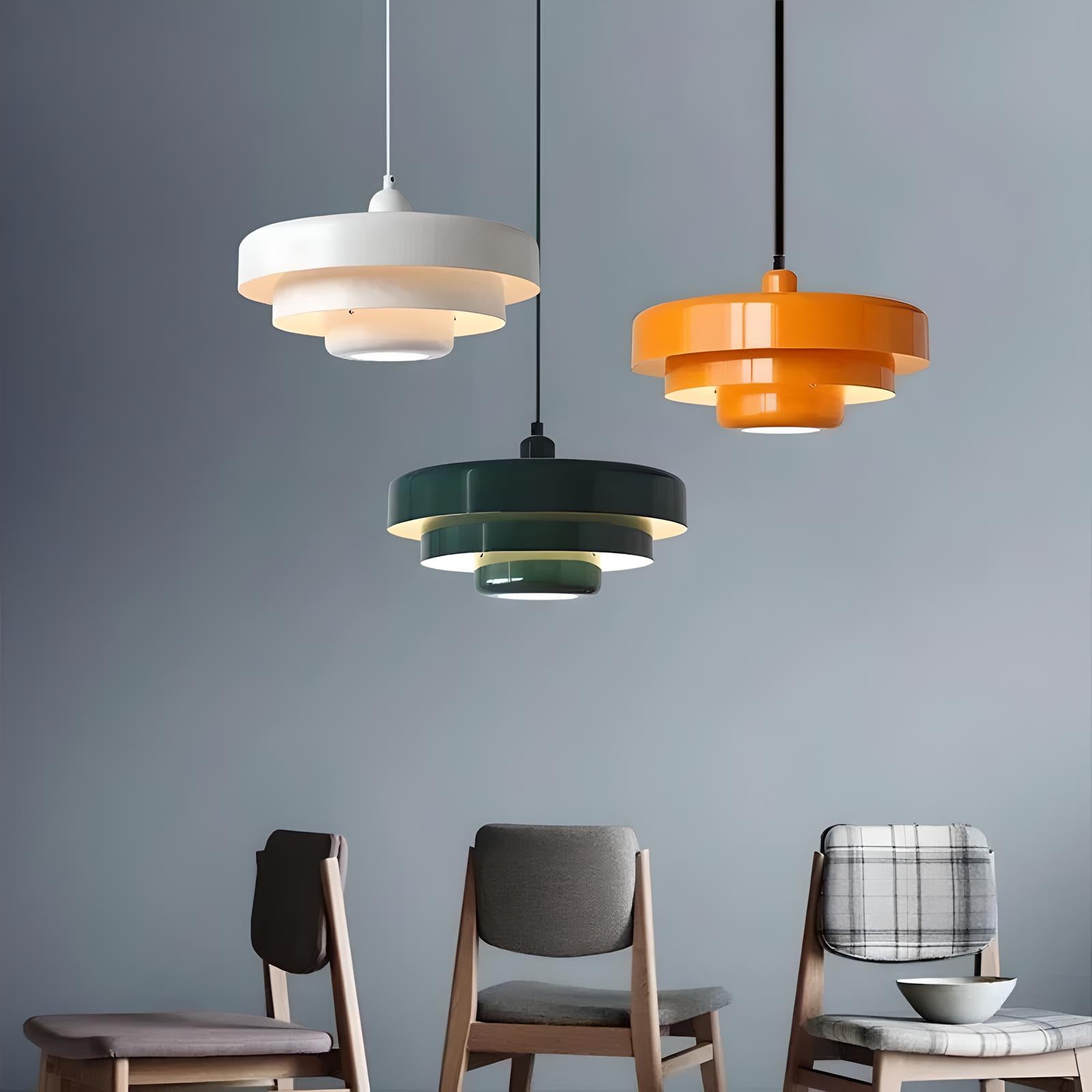 Suspension Moderne "Macaron Contemporain"