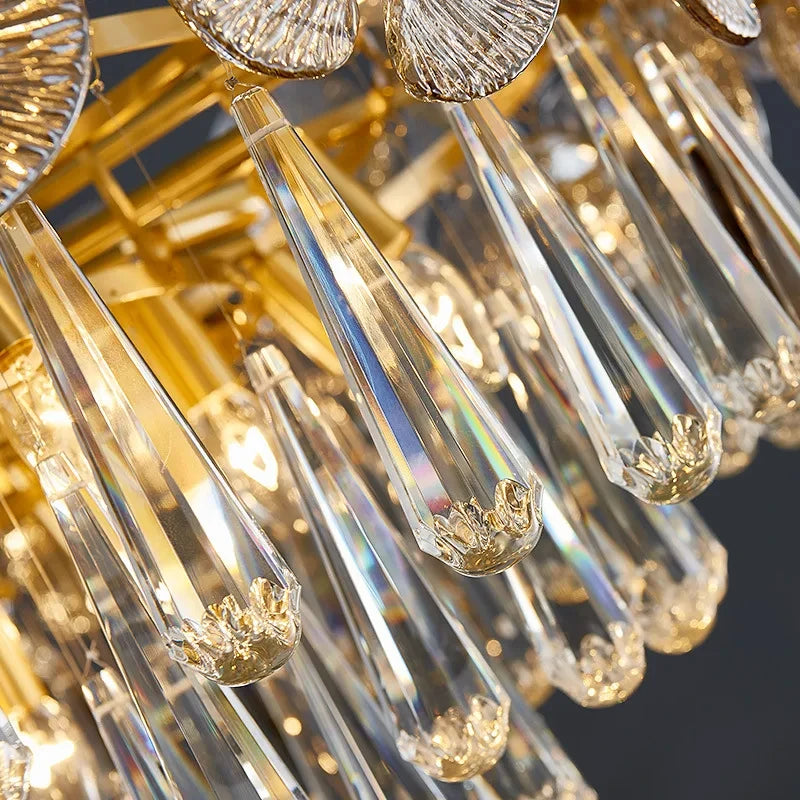 Lustre Moderne "Cristal Lumineux"