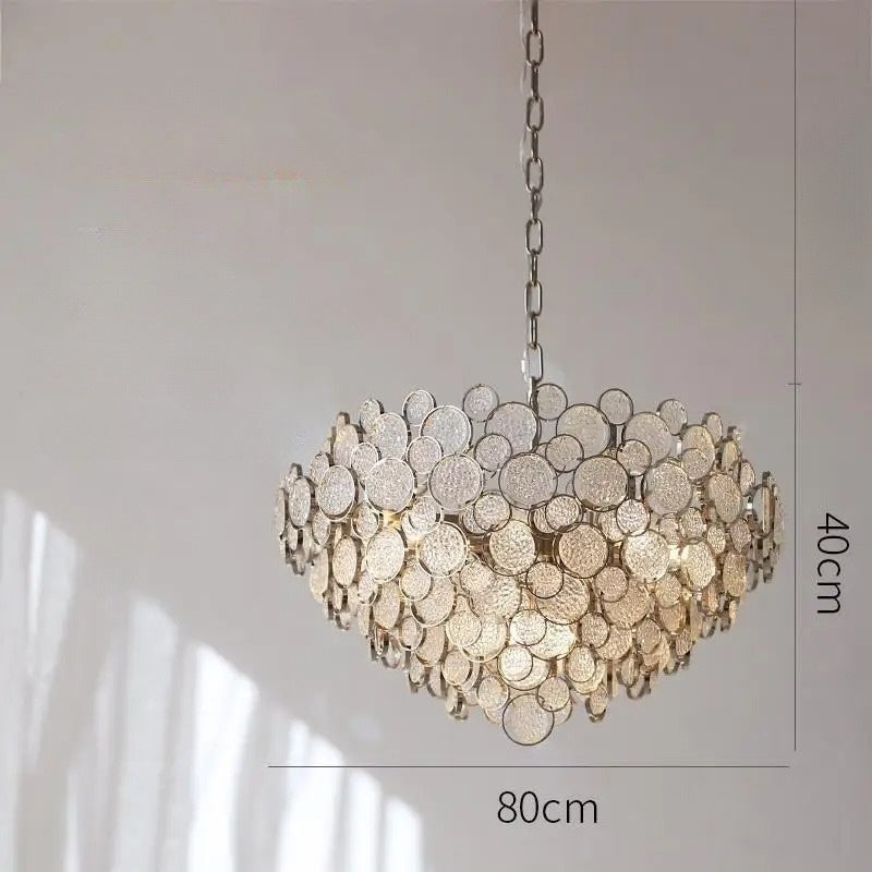 Lustre en Cristal "Galaxie Lumineuse"