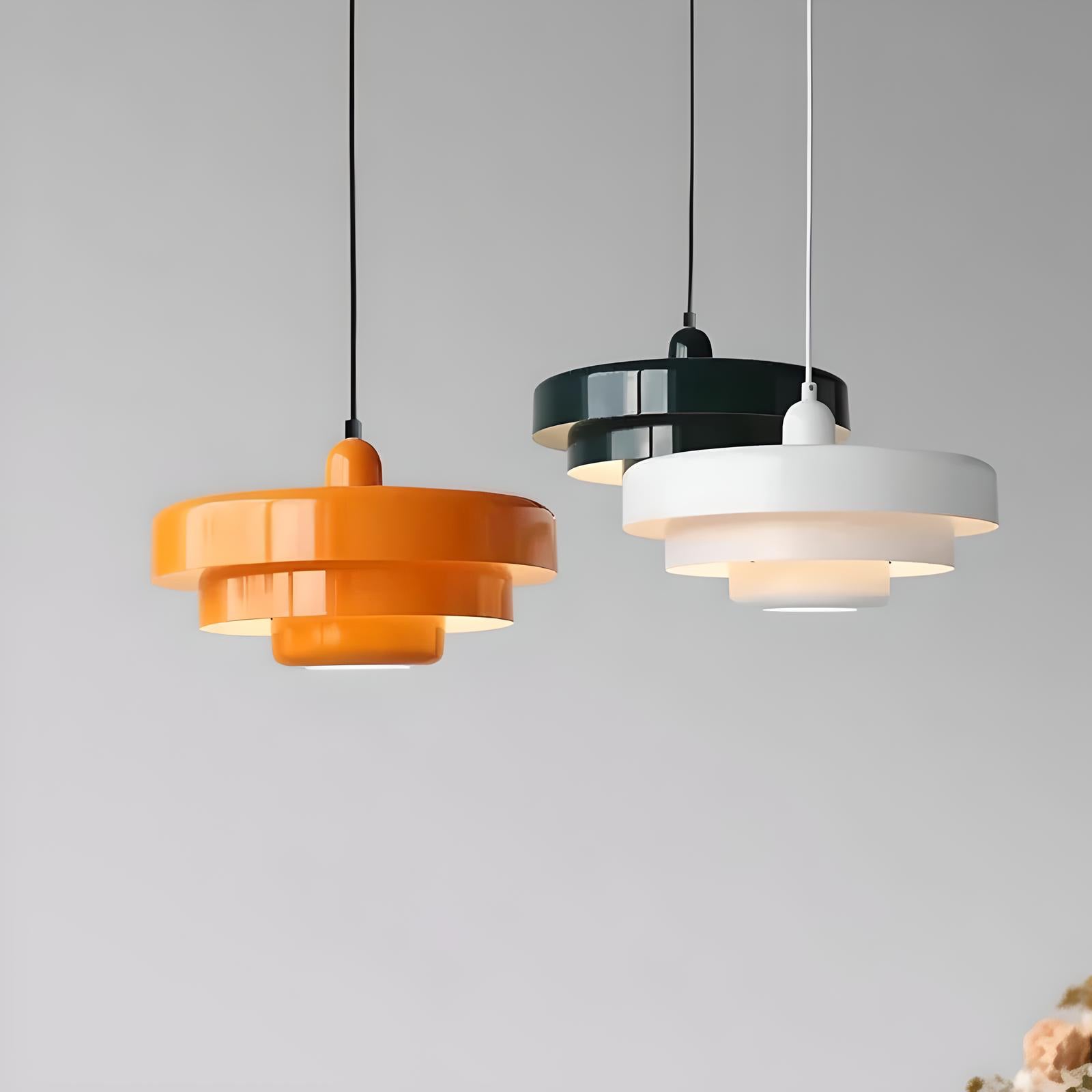 Suspension Moderne "Macaron Contemporain"